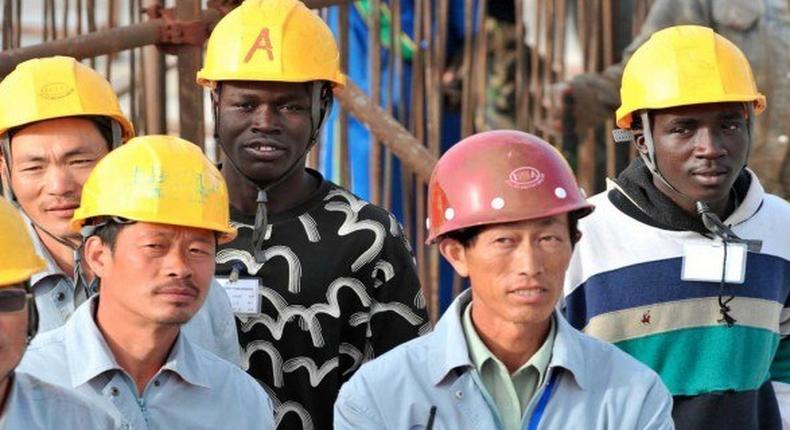 Chinese workers in Ghana