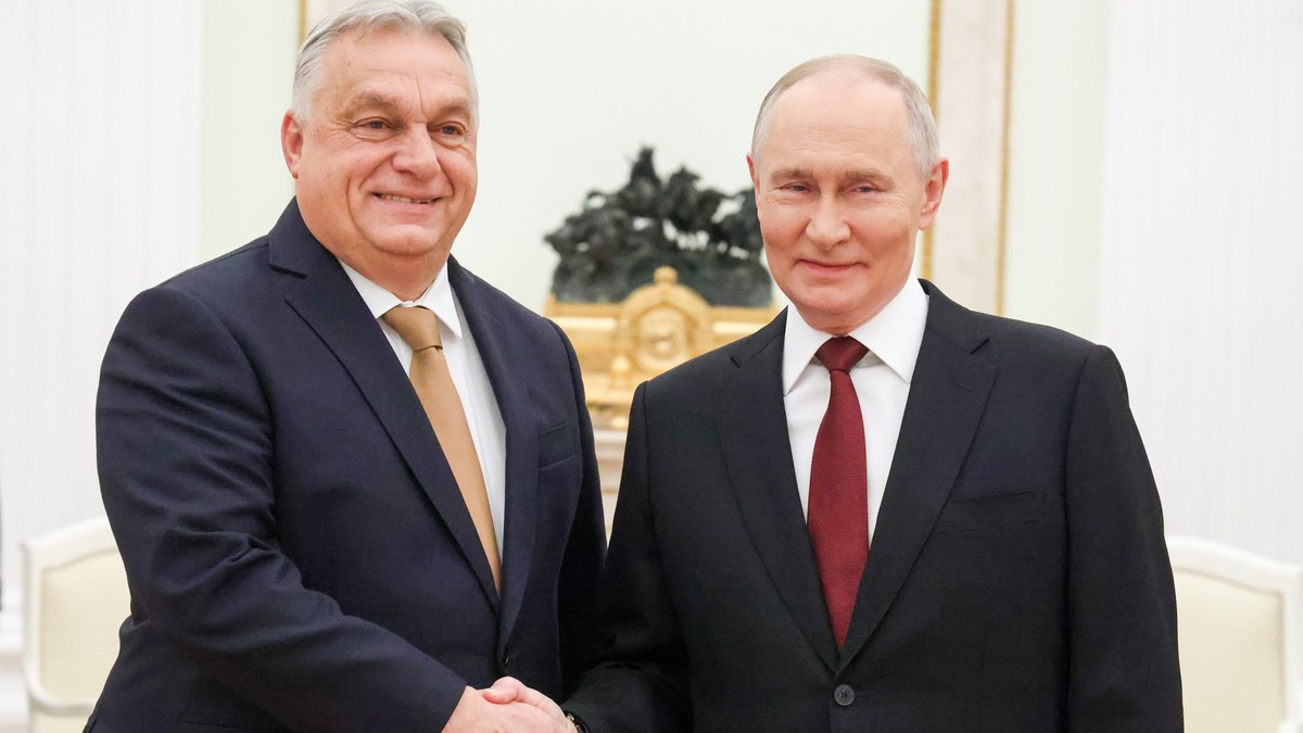 Viktor Orban i Vladimir Putin