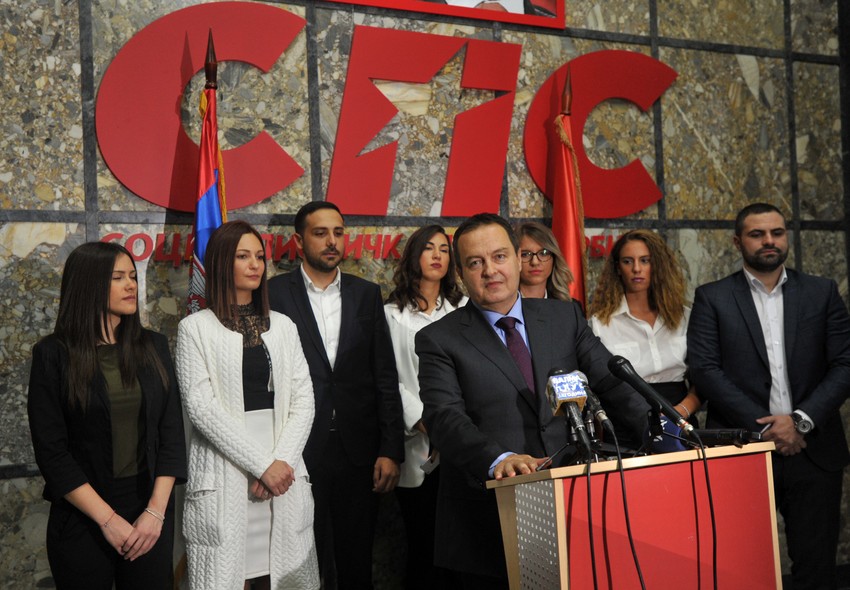 Hor SPS-a i solista Ivica Dačić