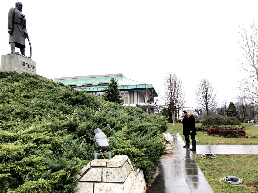 Mladenović odao počast Karađorđu