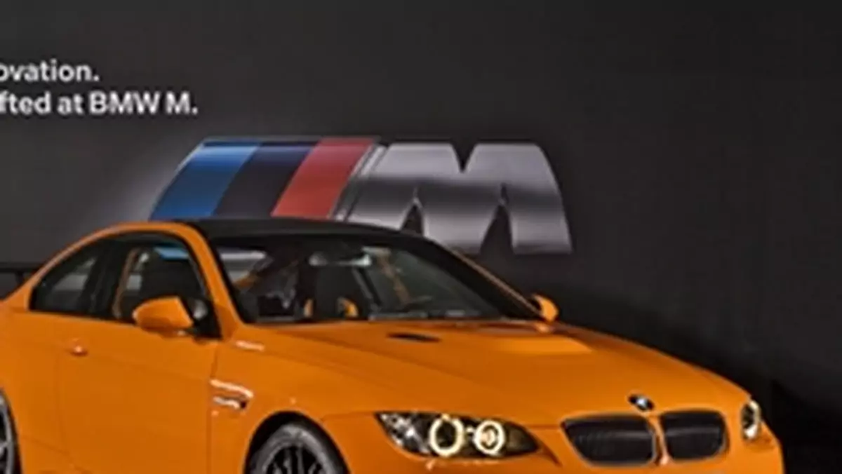 BMW M3 GTS – szybko-lekka