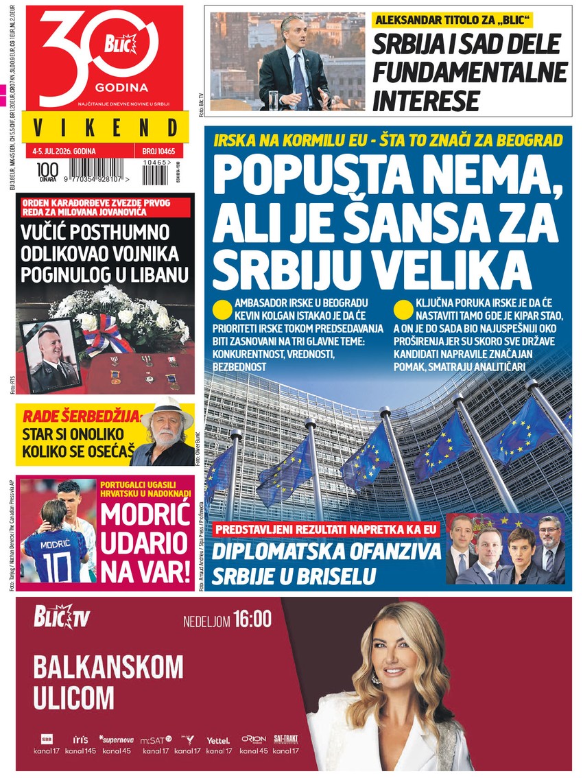 Naslovna Blic