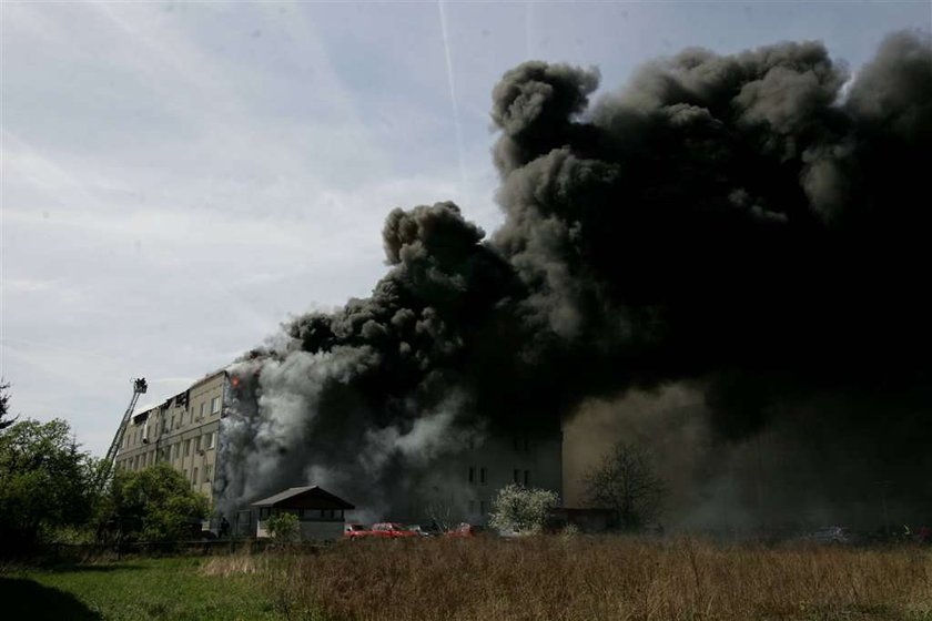 Pożar na Flisa