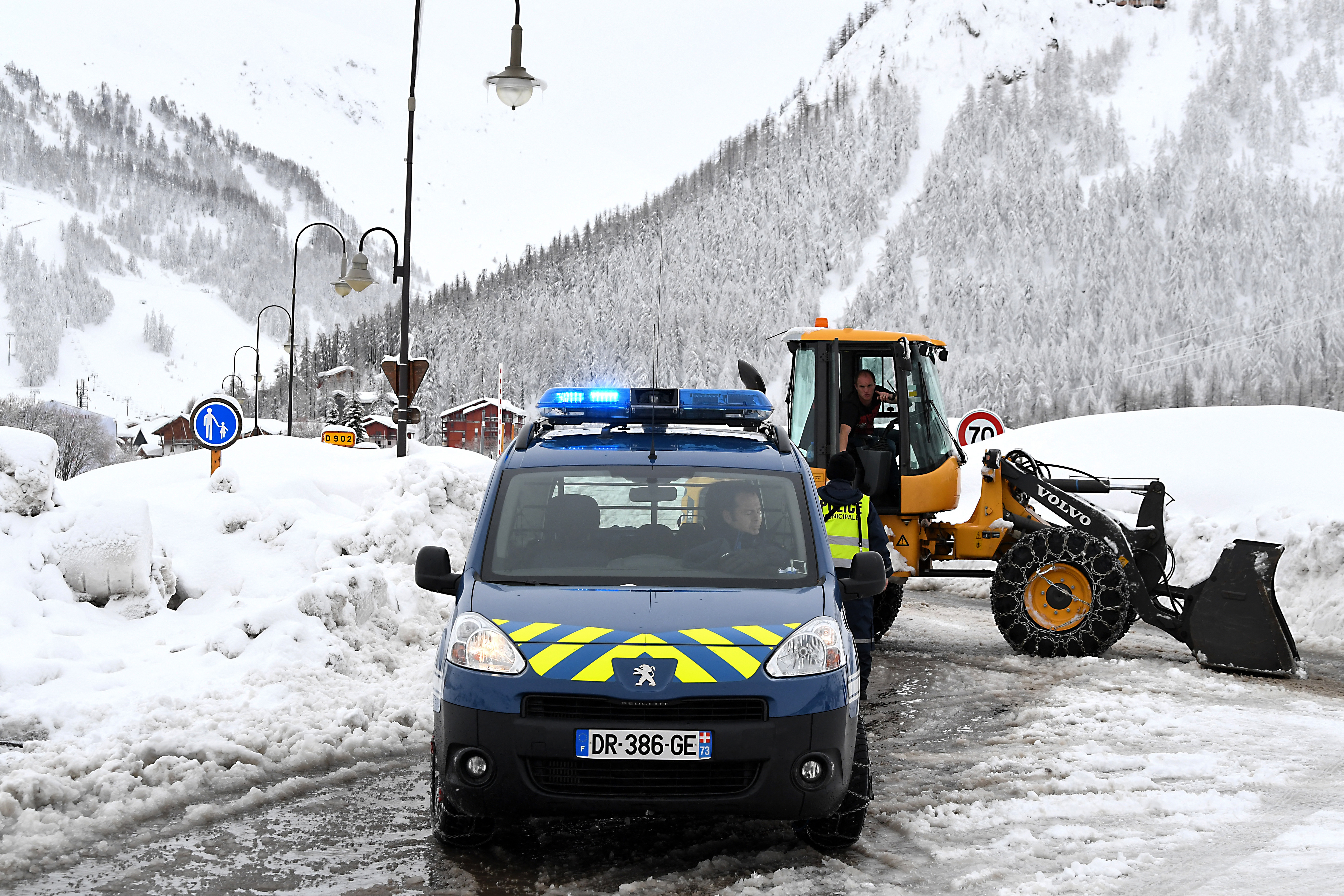 Les Alpes : alerte de niveau 4 pour risque d'avalanche « fort » ce week-end