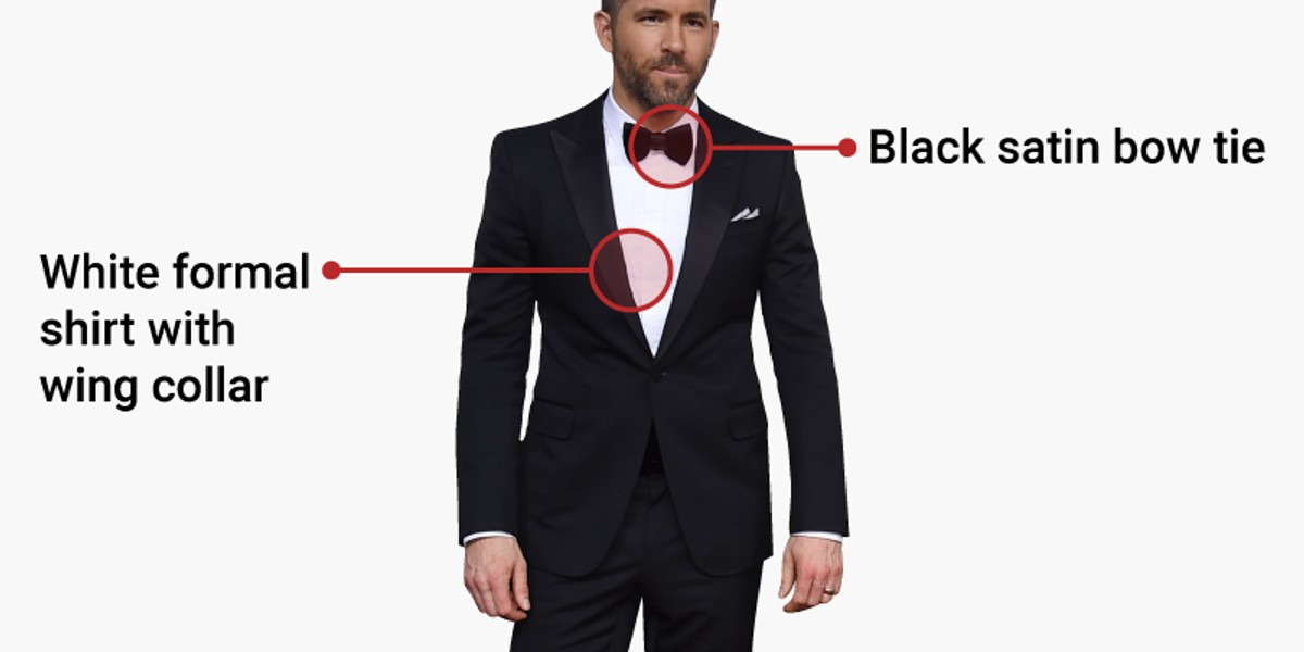 This is the only correct way for men to dress for a black tie event like the Oscars