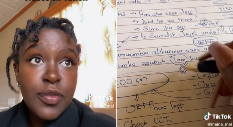 Kare Maina, the lady who gave an analysis of Jeff's death on Tik Tok