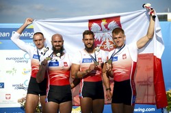 Chłopaki na medal! Czwórka bez sternika na podium ME w wioślarstwie