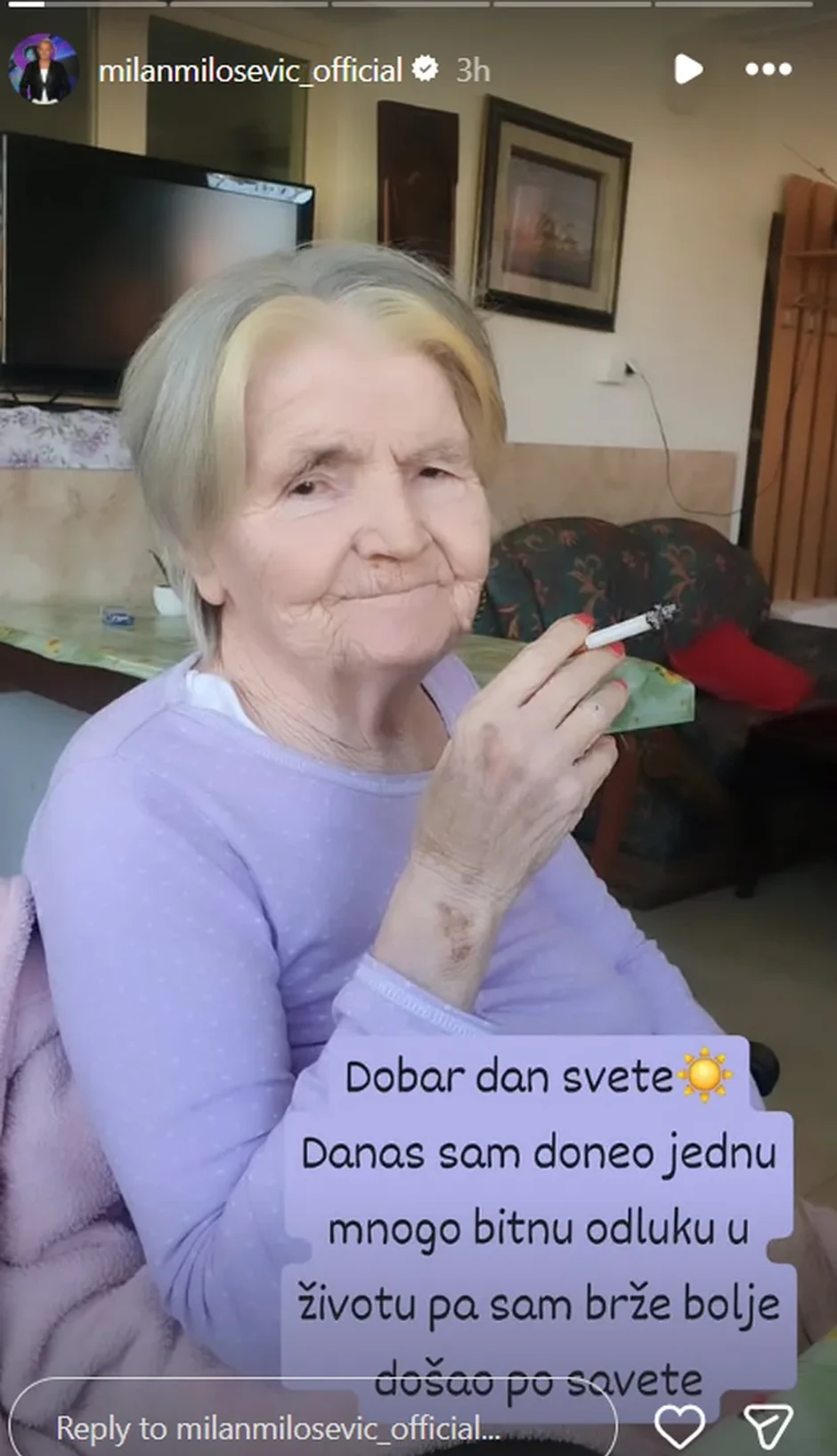 Milan Milošević izazvao buru objavom: "Danas sam doneo mnogo bitnu odluku"