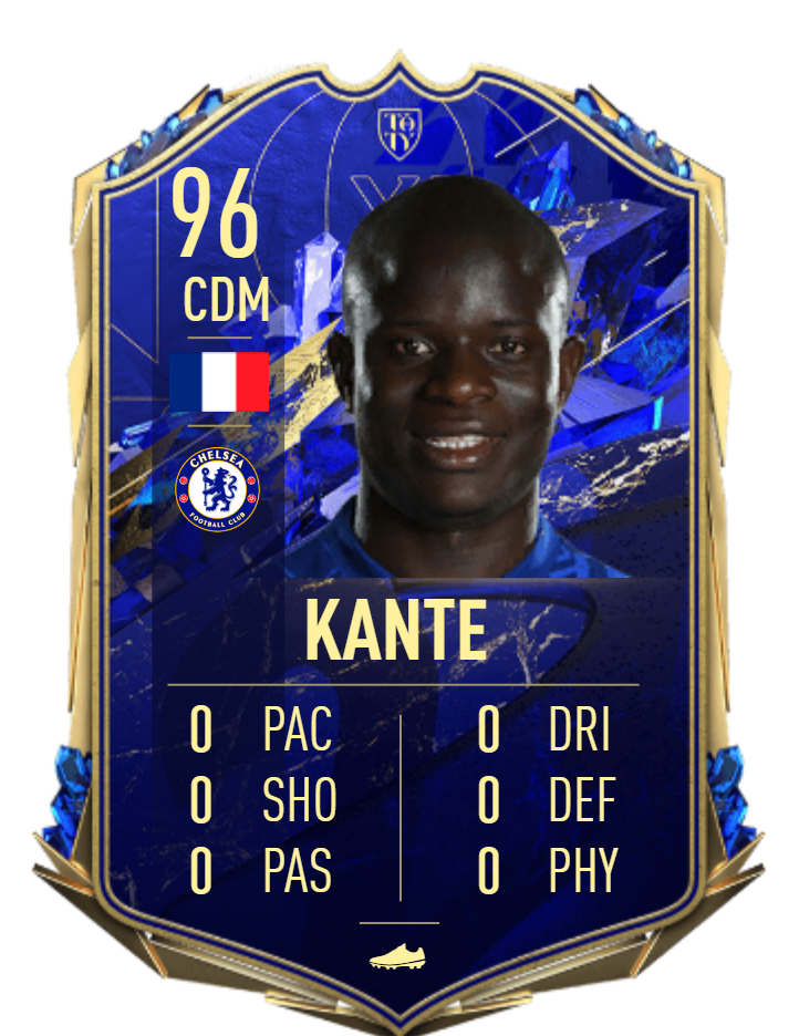 Karta Kanté FIFA 22 TOTY 