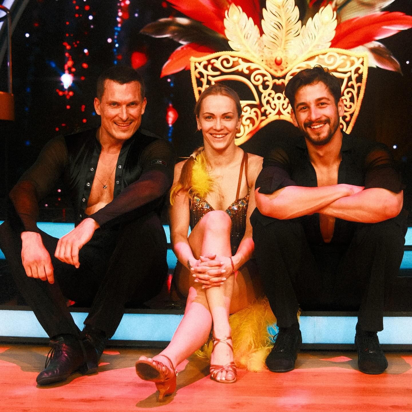 Ján Koleník, Eliška Lenčéšová a Jakub Jablonský v tanečnej šou Let's Dance.