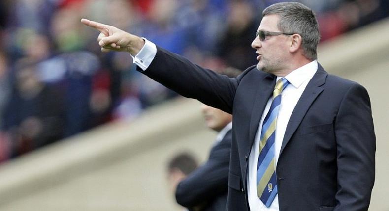 Craig Levein, pictured September 2012, admitted his team did not show enough quality in the final third