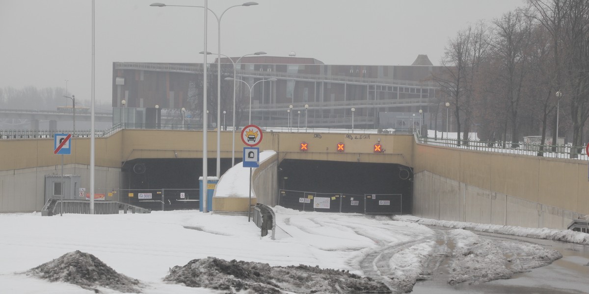 Tunel wisłostrady