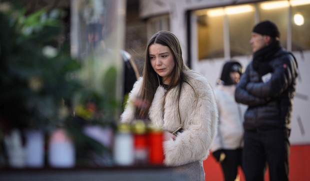 Odavanje pošte stradalima u Kran-Montani