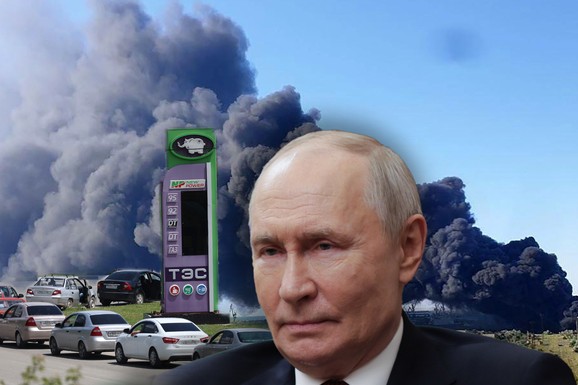 SCENE U RUSIJI KAO JUGOSLAVIJA '90, A GORIVA NI ZA LEK! Putin je pritisnut uza zid i pred kamerama je morao da prizna nezamislivo: "U problemu smo" (FOTO, VIDEO)