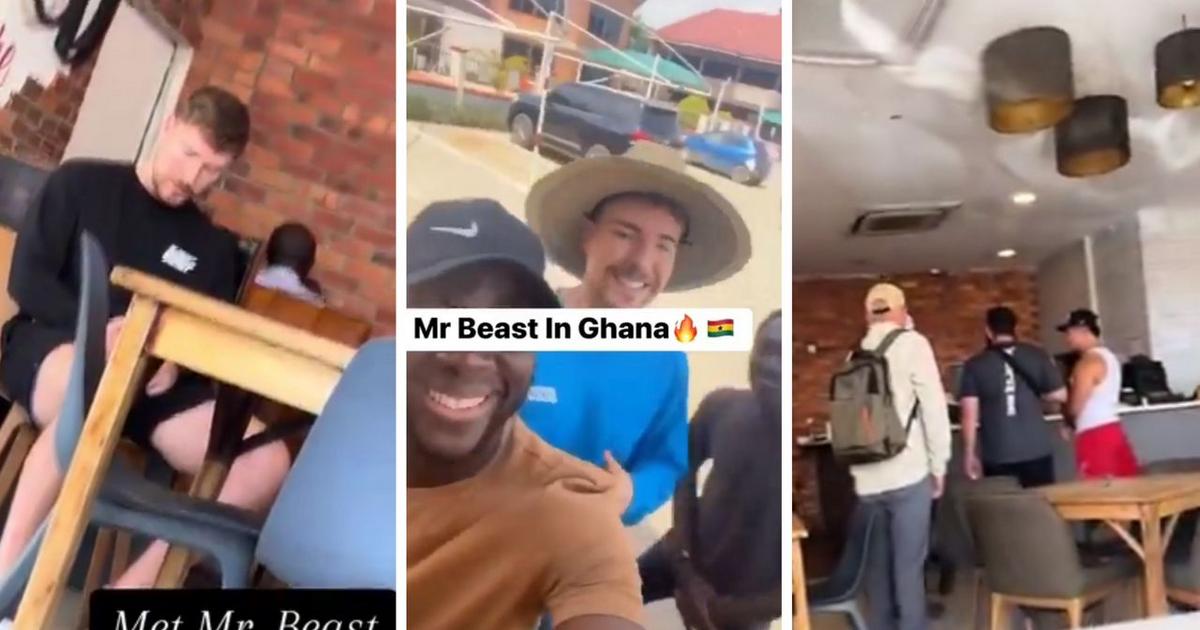 Mr Beast: World's most popular YouTuber surprisingly shows up in Ghana (VIDEO)