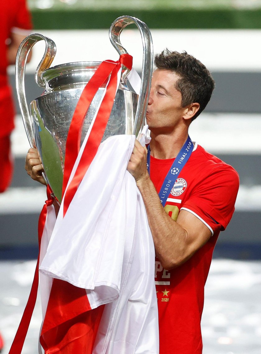 Robert Lewandowski o emocjach po finale Ligi Mistrzów