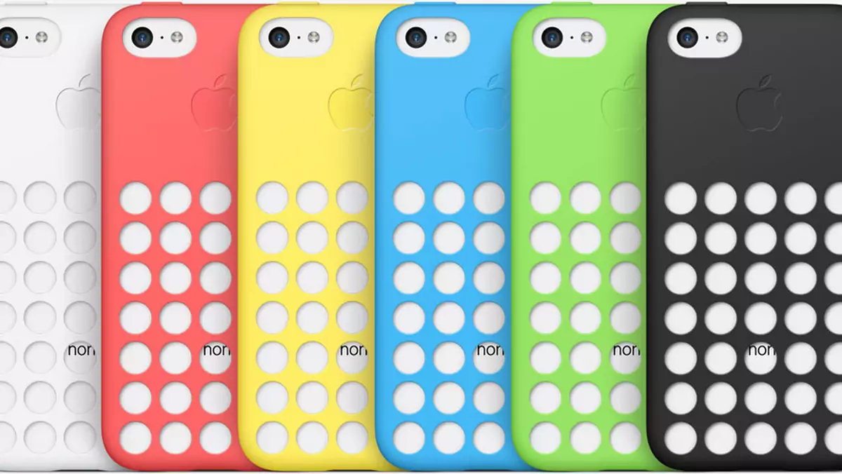 iPhone 5c w kolorowych etui