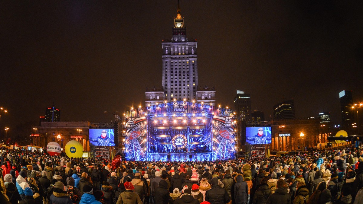 Koncert Final 25 lat WOŚP Wielka Orkiestra Świątecznej Pomocy