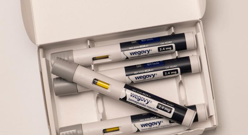Wegovy injection pens.Michael Siluk/UCG/Universal Images Group via Getty Images