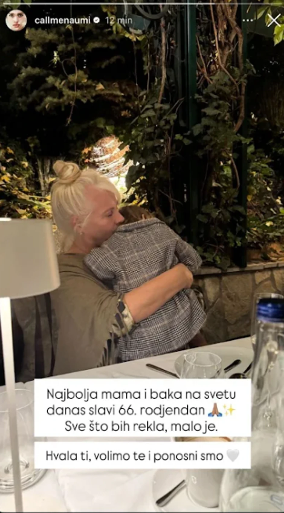 Majka Mine Naumović, doktorka Zora