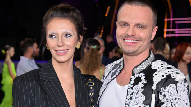 Dominika kibicowała Marcinowi Hakielowi w studiu "Tańca z gwiazdami"