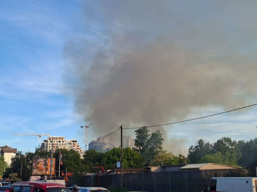 Požar na Čukarici