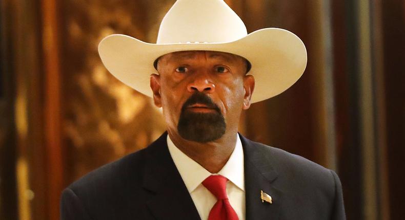 Milwaukee County Sheriff David Clarke