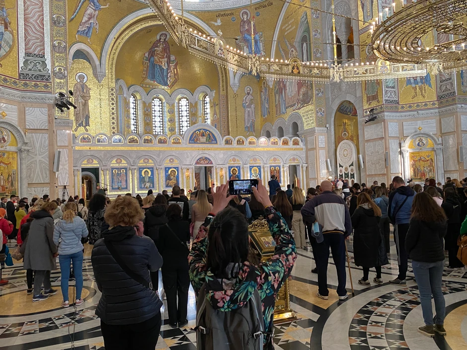 Molitva u Hramu Svetog Save za nastradale