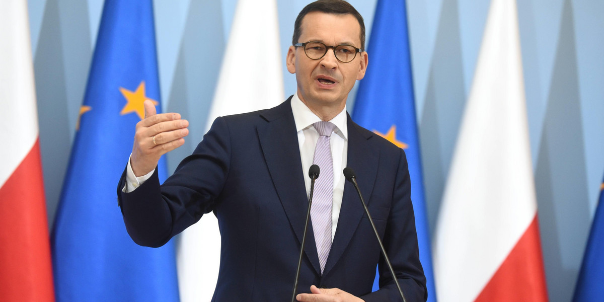 Premier Mateusz Morawiecki 