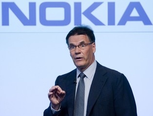 Fiński koncern Nokia cały czas nie może znaleźć sposobu na iPhone'a i Blackberry