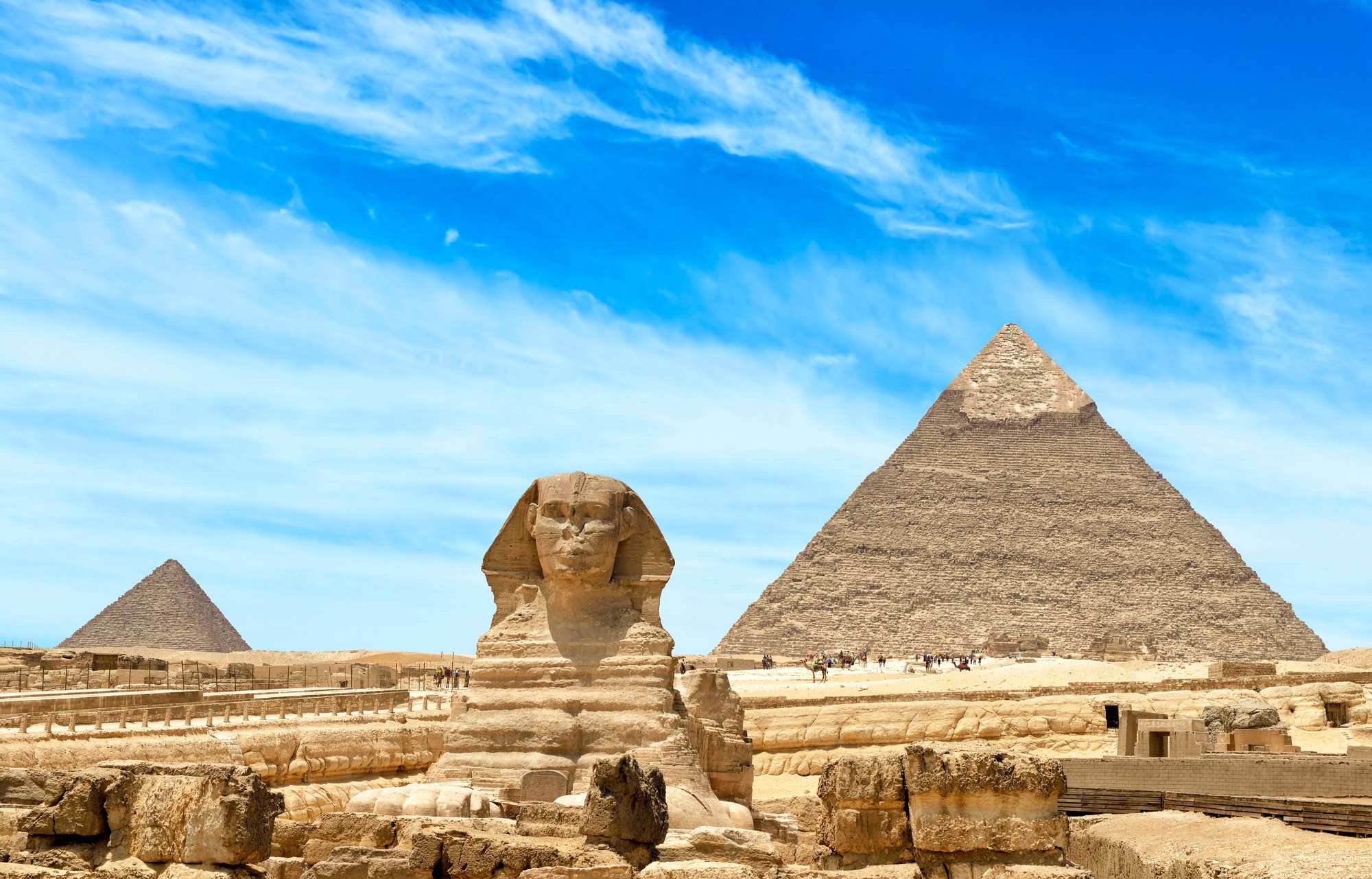 Pyramídy v Gíze
