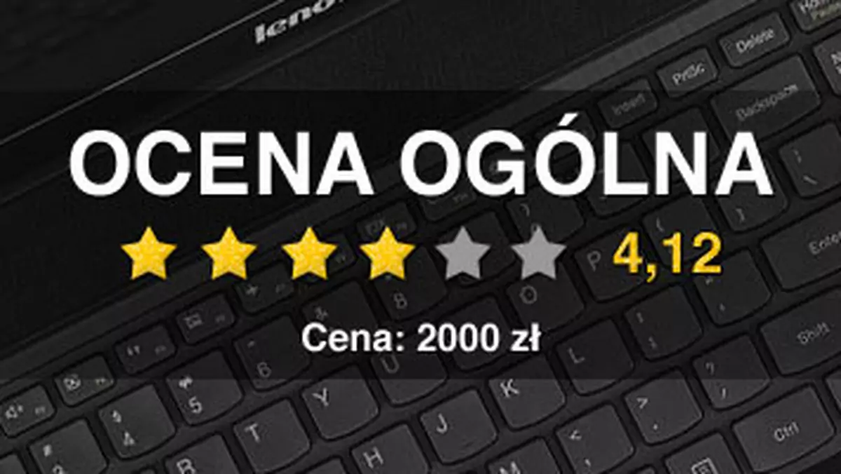 Lenovo IdeaPad G510 - tani i uniwersalny notebook