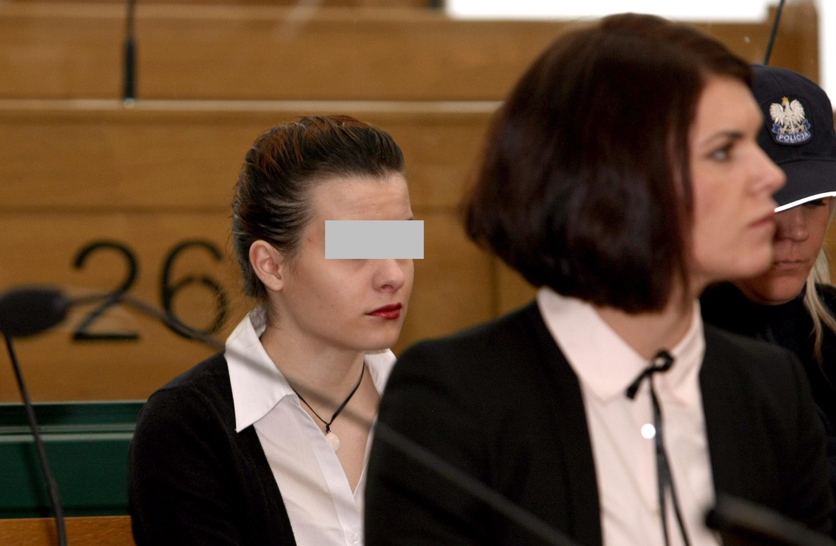 Katarzyna W. w sądzie