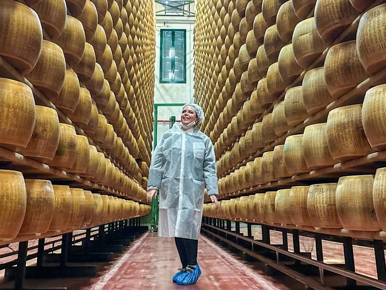 This region is home to Parmigiano-Reggiano, among other exports.Kaitlyn Rosati