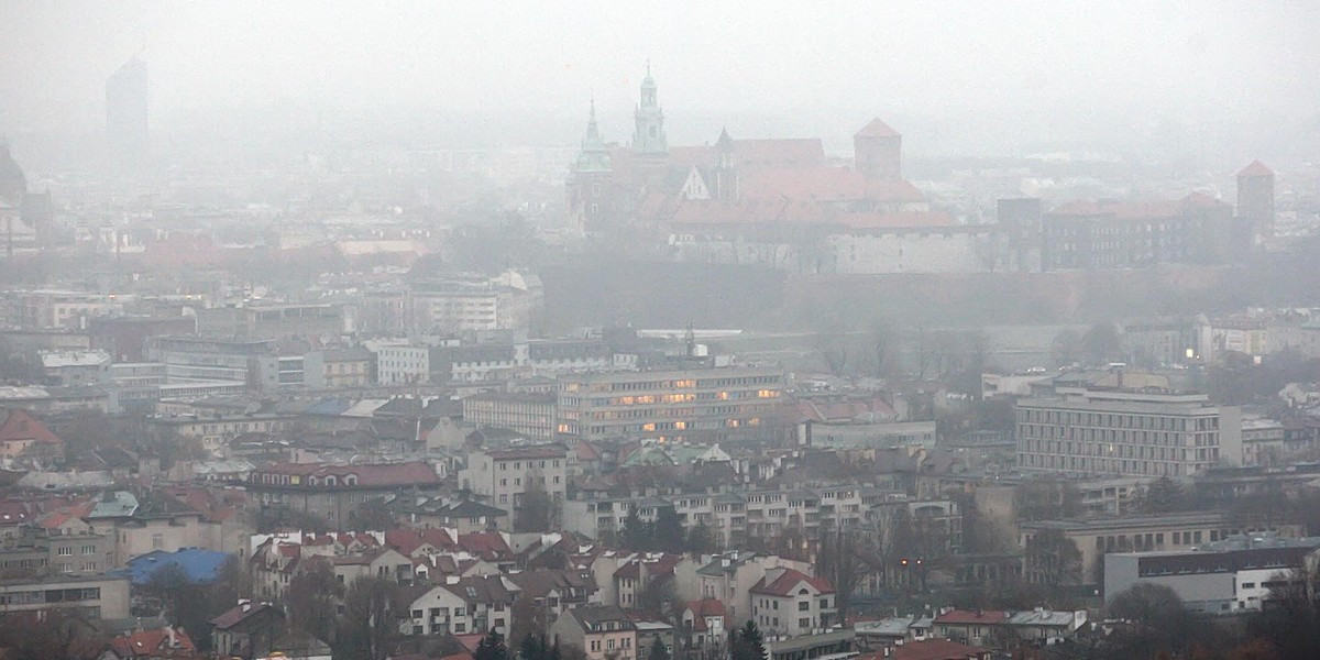 Smog nad miastem