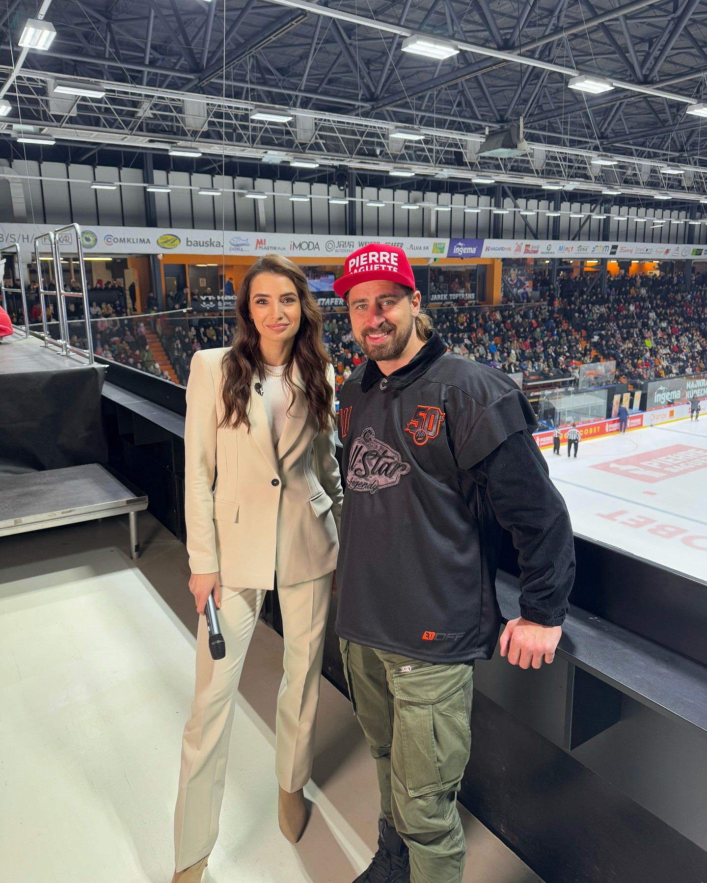 Modelka a moderátorka Janka Slačková a Peter Sagan. 