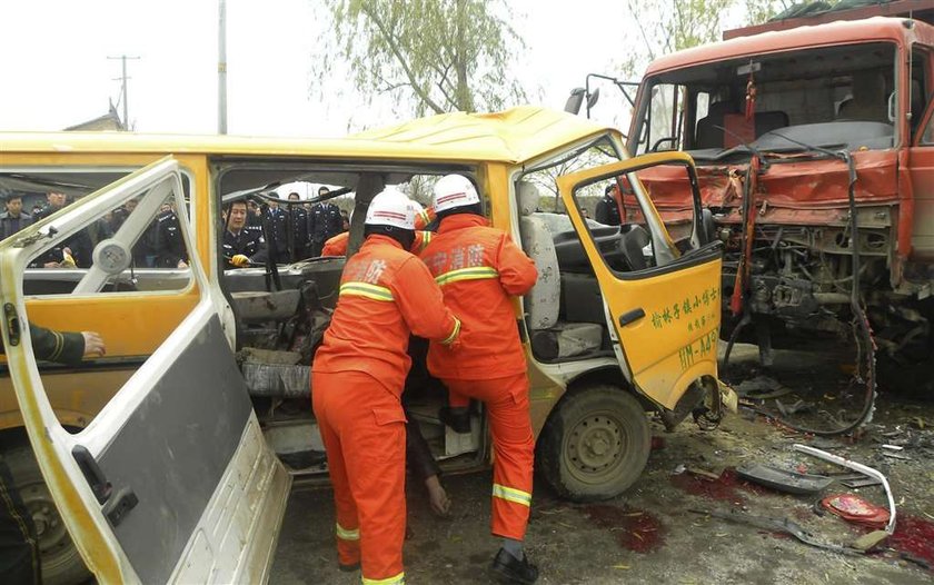 Tragedia. 17 przedszkolaków zginęło w wypadku