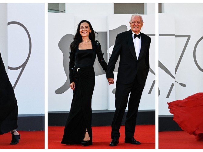 Stil poznatih zvanica na premijeri filma "Saint Omer" na Festivalu u Veneciji foto: foto: Andreas SOLARO/AFP