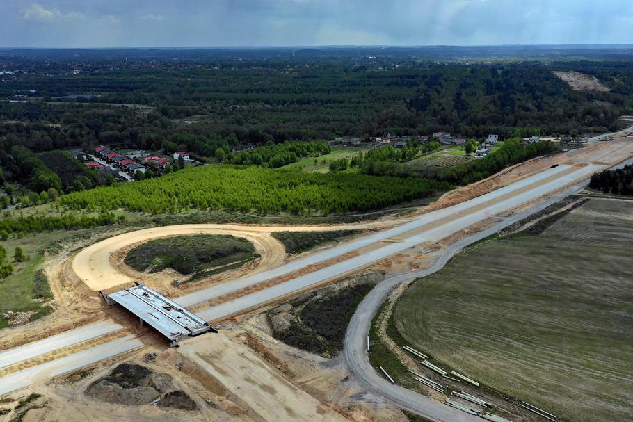 Budowa odcinka autostrady A-1 pod Czestochowa