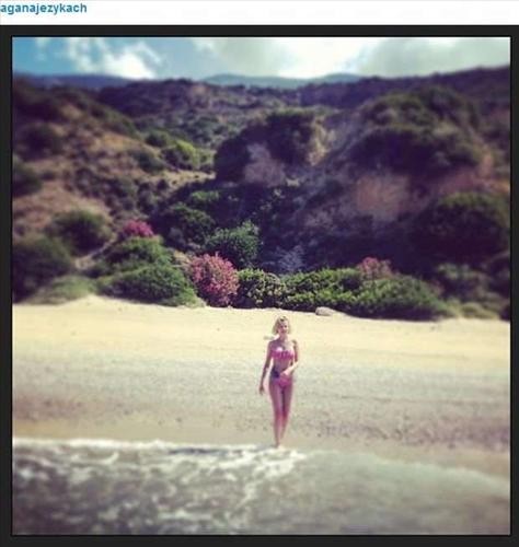 Wakacyjne zdjęcia Agnieszki Szulim