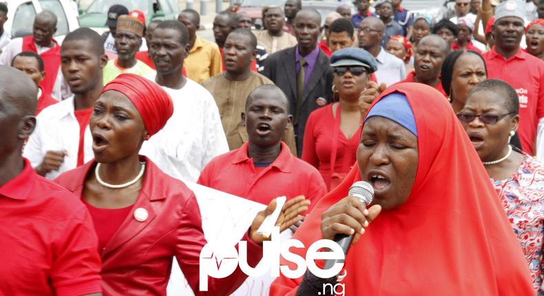 Bring Back Our Girls group marches to Aso Rock on August 22, 2016