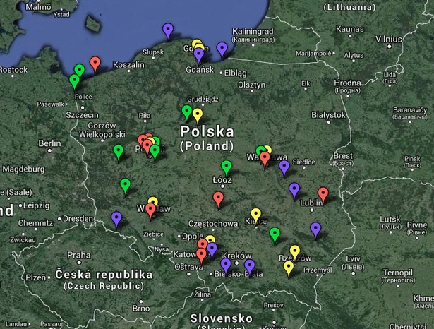 Zrównoważony rozwój społeczno-gospodarczy jednostek samorządu terytorialnego - MAPA