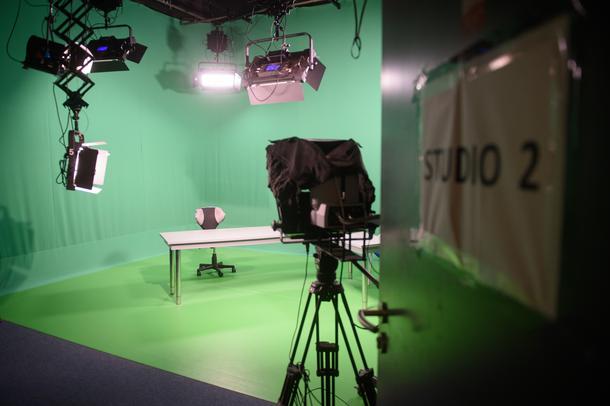 Studio TV Republika w Warszawie, styczeń 2024 r.