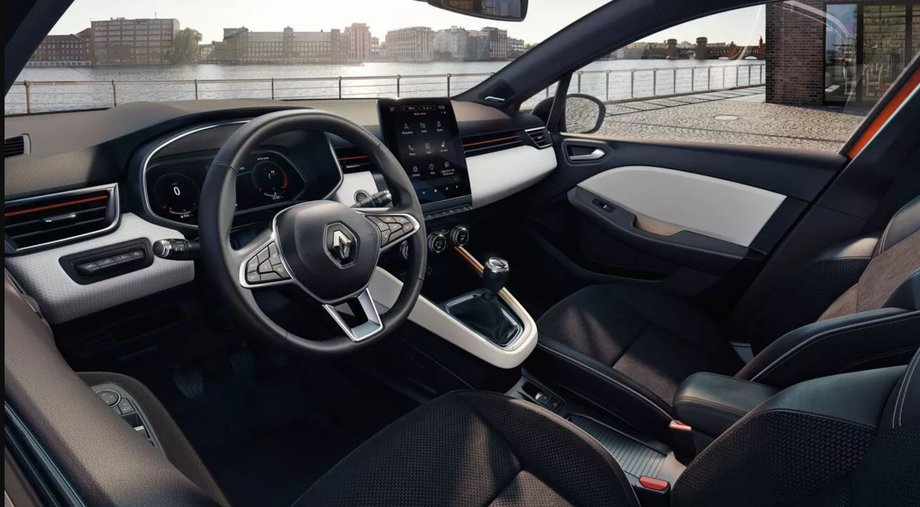 Nowe Renault Clio, wnętrze - zdjęcie poglądowe