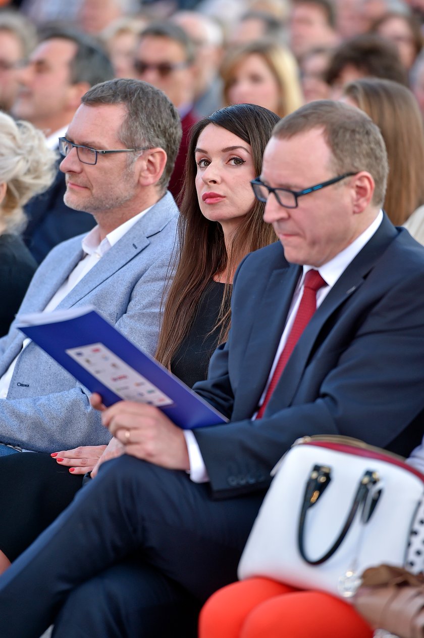 Marta Kaczyńska i Jacek Kurski