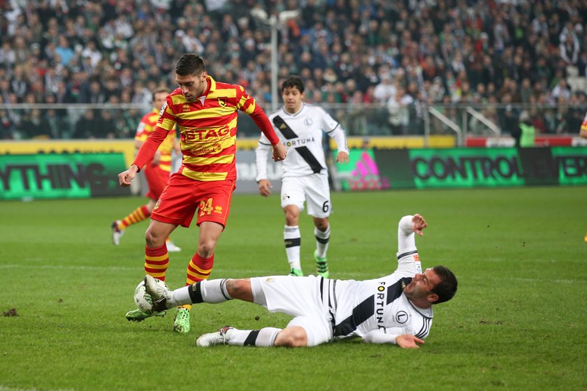 Legia Warszawa rozbiła 4:0 Jagiellonię Białystok