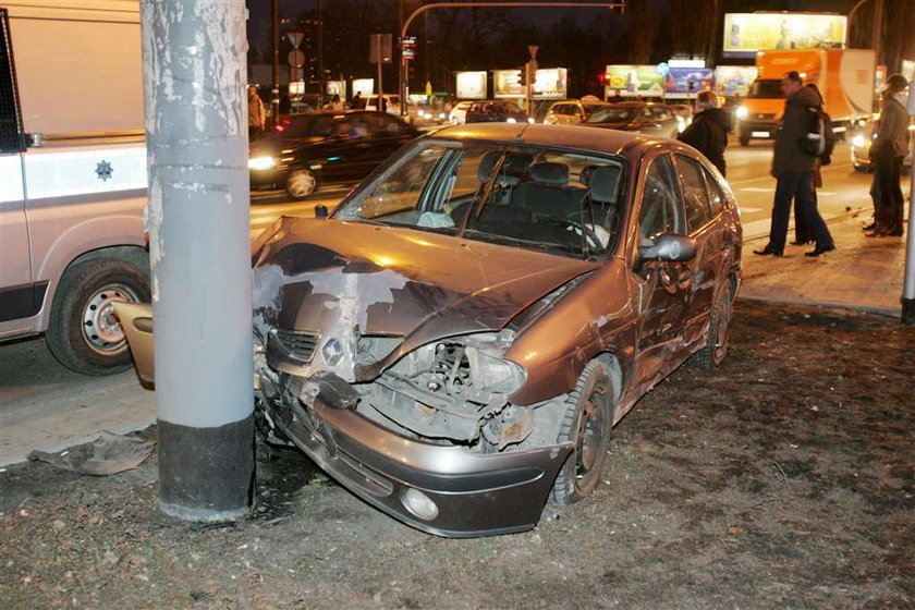 Wypadek przy Galerii Mokotów