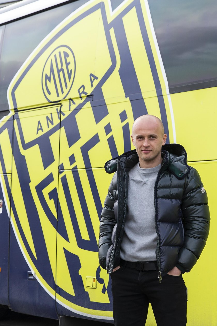 Pilka nozna. Super Lig. MKE Ankaragucu. Michal Pazdan. 30.01.2019