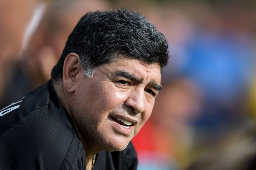 Diego Maradona zadeklarował poparcie dla Nicolasa Maduro