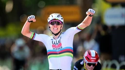 pogacar najszybszy na 4. etapie tour de france. van der poel wciąż liderem